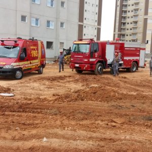 Corpo de bombeiros no Vila Americana